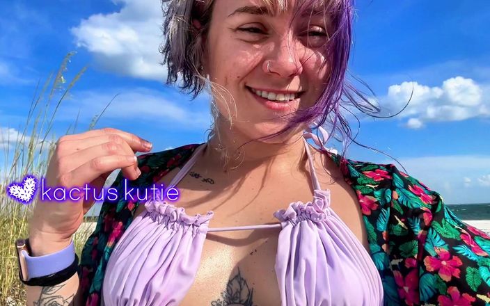 Kactus kutie: Pipì subdolo in spiaggia