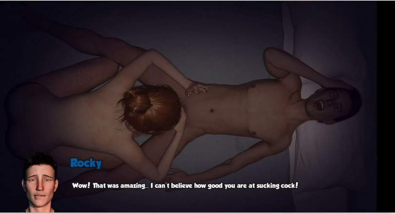 XXX Games Bunk: Area 69 - Gameplay - Roleplay -teen Comes for Sex in Bed and Helps...