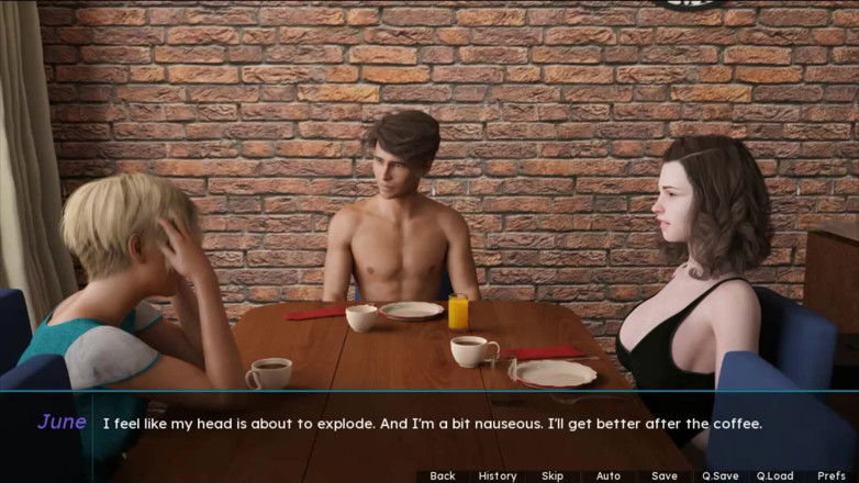 Visual Novels: Summer scent part 6 (girlfriend route)