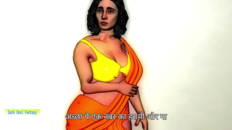 Dark desi fantasy: Husband Takes Loan From Goon Who Not Able to Repay...