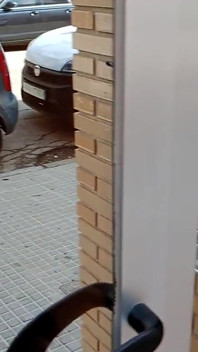 En la calle durante el día