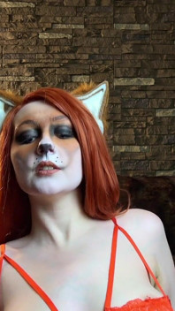 Pov: pengalaman dominasi fox face paint
