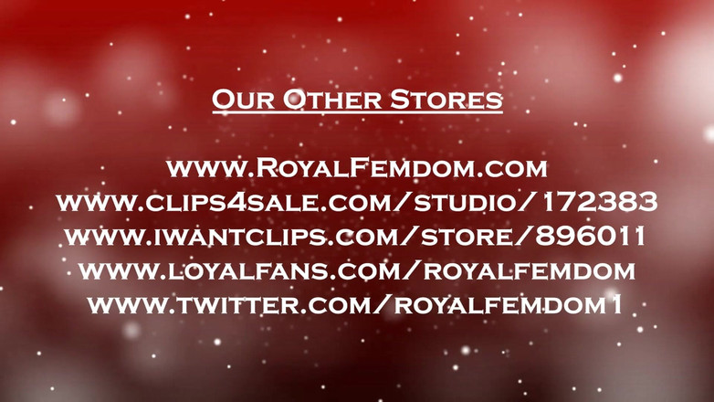 Royal Femdom: Von meinem öligen hintern geheckt