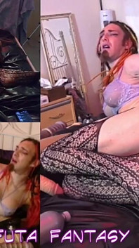 Futai anal cu degetul, ejaculare, pișare, călărire cu vibrator, masturbare și spermă