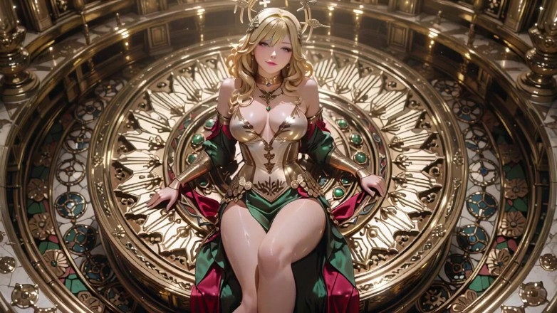 Seraphina Vale: ¡La Reina de Oro llega! Seducción divina bajo armadura de...