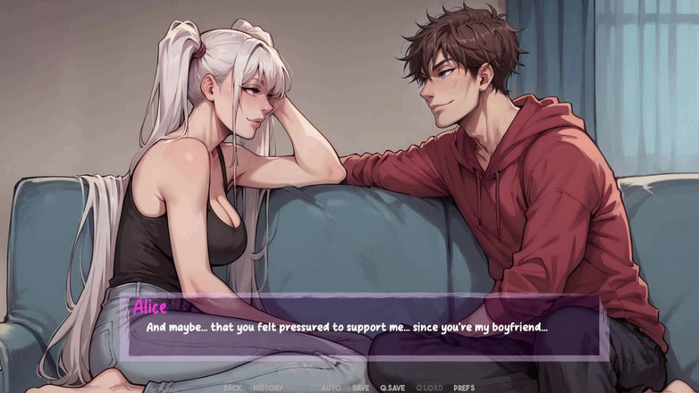Dirty GamesXxX: Shadows of Ambition: Girlfriend quer compartilhar seu namorado para aumentar...