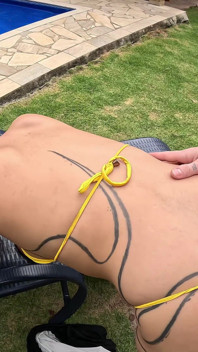 Wifebucket Amateurs - Cute Couple Got Real Horny by the Pool