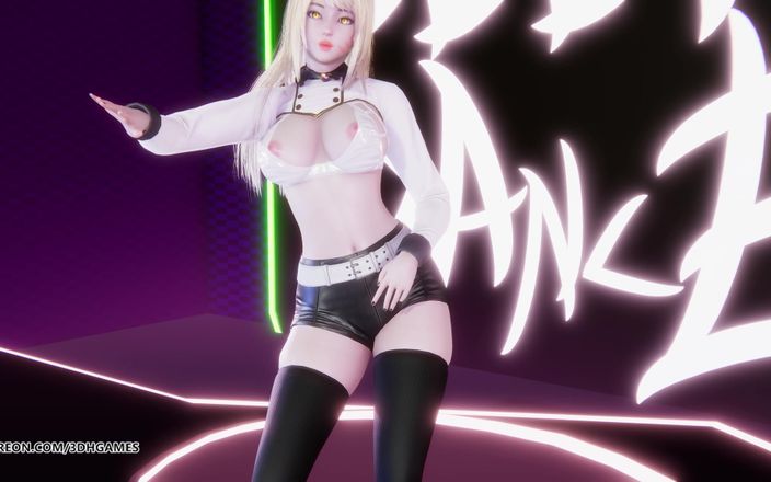 3D-Hentai Games: [mmd] Exid - Ah sì Ahri sexy spogliarello League of Legends...