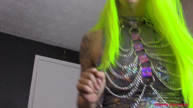 Geeky Femdom: Cyber Punk 2020 Femdom