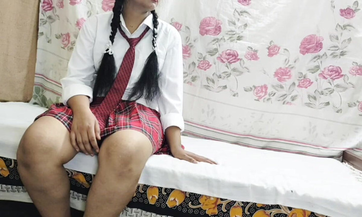 Sex bird: Часть-1 во время обучения сексуального студента, учитель спалил с ума и жестко трахнул ее