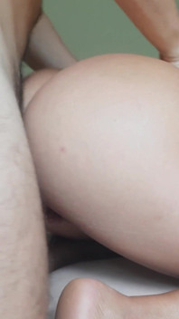 Zezadu nejžhavější anál, který můžete sledovat a stříkat společně.