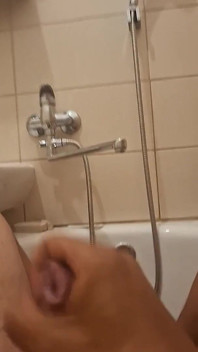 Masturbated in the Bathtub