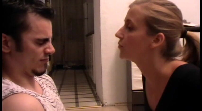Femdom Austria: Melady makes a game with her slave