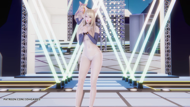 3D-Hentai Games: [mmd] T-ara - liga de striptease tan loca Ahri sin censura...
