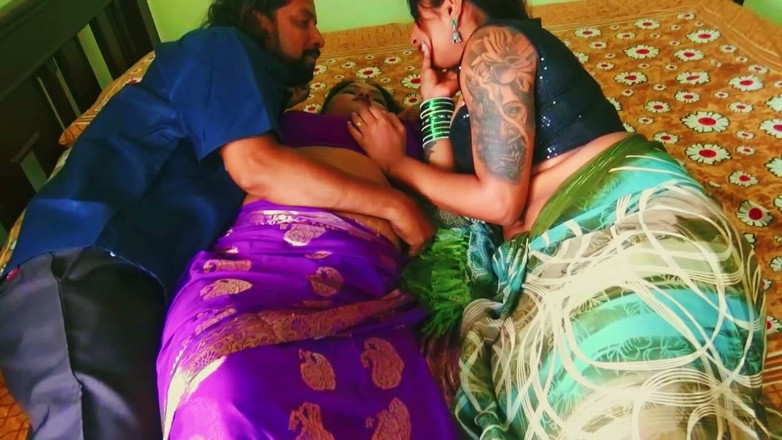 Anjalisingh_sexy: Un garçon desi avec sa femme et son ex-copine