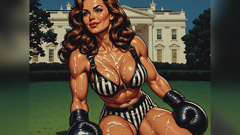 AI Porn: Incredibly Fit Boxing Babes Art