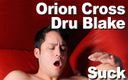 Picticon gay &amp; male: Orion Cross和dru blake吮吸肛交射液