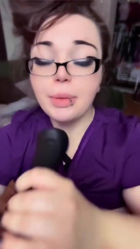 Nurse Empties Monster Cock Blockage