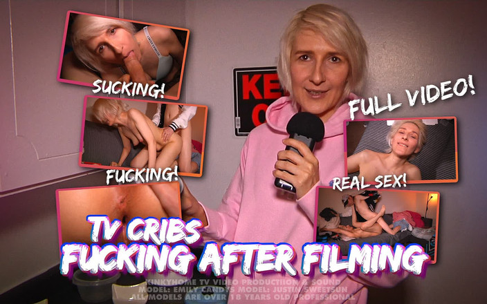 KinkyHome: Tv cribs: oda turu ateşli ve sert sekse dönüştü!