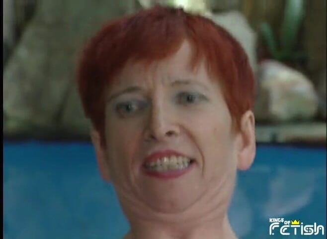 Fixed on Mature: Redhead granny gets all fuck holes deep pounded by horny...