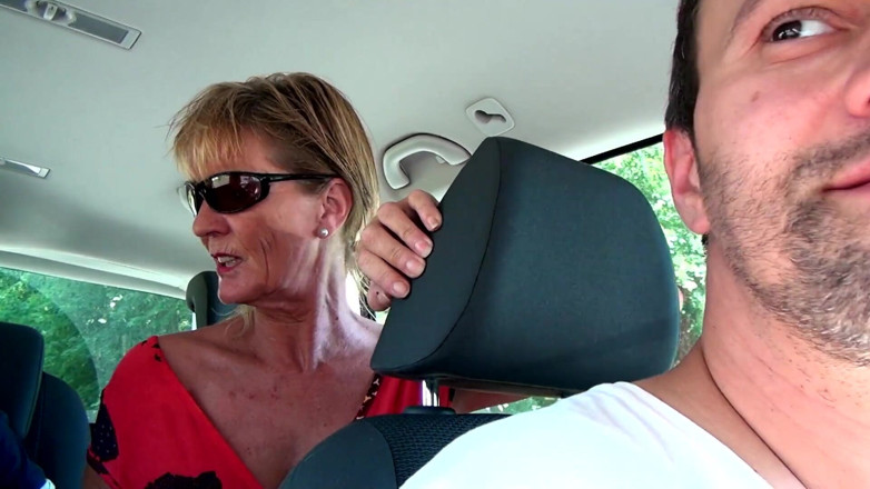 German Porn: MILF Wants to Go Shopping and Lets Herself Be Persuaded...