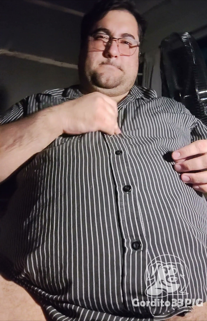Gordito33PIG: Tlusté, špinavé a zpocené prase masturbuje celý den