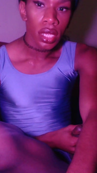 Aj180 Cums Through Her Clothes in Purple Dream Spandex