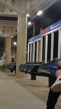 Cruising at the Bus Stop Driver and Passenger Video 1