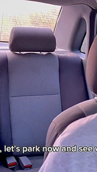 The Gorgeous Savannah Watson Having Sex in a Car Outdoors with a Fan