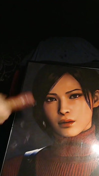 Cum Tribute for Ada Wong (game Character From Resident Evil 4 Remake) Huge Load
