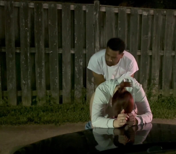 Darrenblazeent: Hot MILF Rose Gets Plowed Outside and on Her Car...