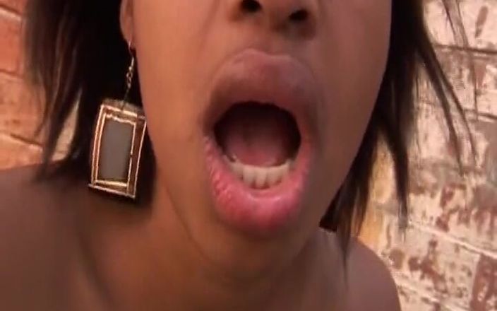 Enjoy German porn: Zwarte Duitse teef berijdt grote zwarte lul in deze ruige...