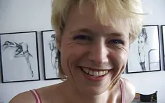 Blond slut has a great time at the casting