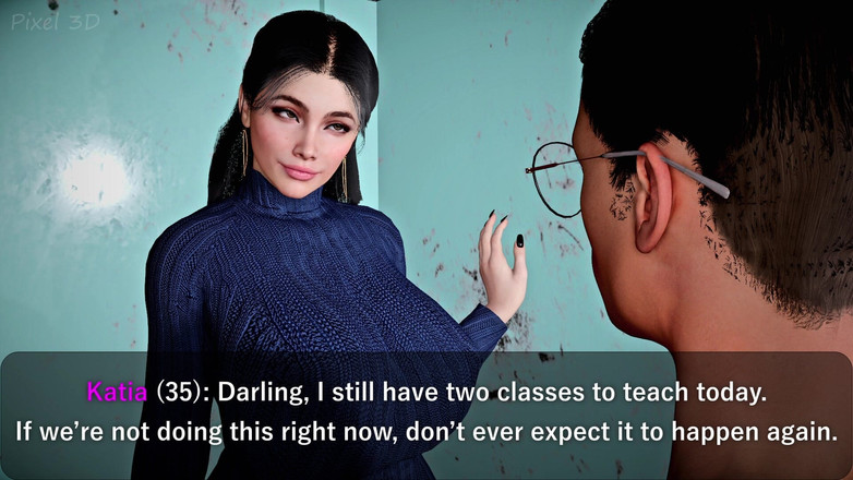 Pixel 3D: Stallo bloccato - la studentessa preferita della signora katia