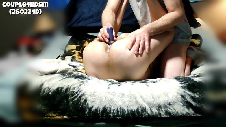 Couple4bdsm: Soție legată futută cu vibrator în timp ce ia muie (260224C)