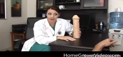 Homegrown Wives: Doctor mandy sweet bangs her patient hard and fast