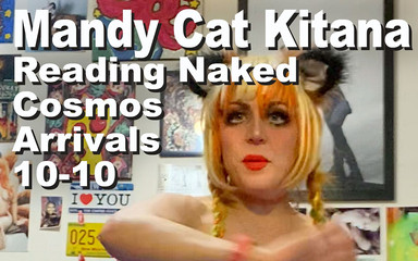 Cosmos naked readers: Mandy cat kitana裸体阅读宇宙到达 1