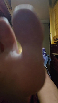 Giant Mia Stepping on You with Giant Feet Mia Niqab