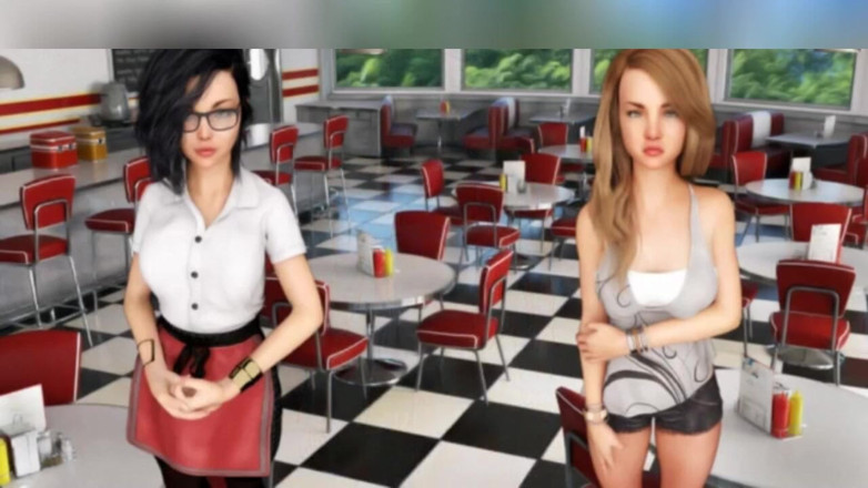 3DXXXTEEN2 Cartoon: Секс в душе. 3D порно мультяшный секс