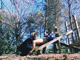 Sportynaked: Boquete na academia pública com meu personal trainer