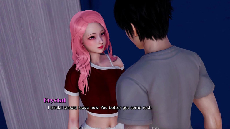 3D Cartoon Porn: My real desire 17 - krystal muasin alex dengan ngocok kontol dan...
