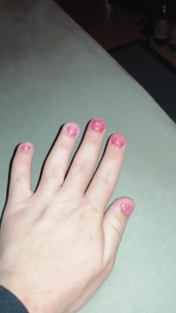 My Nails on My 18 Birthday