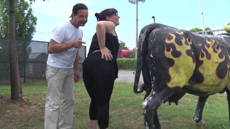 King Of Amateur: Gran follada con la vaca Carolina