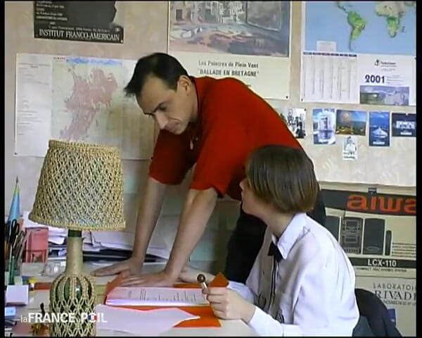 French Family Secrets: Ein bachelor wird von ihrem mathelehrer gesprengt