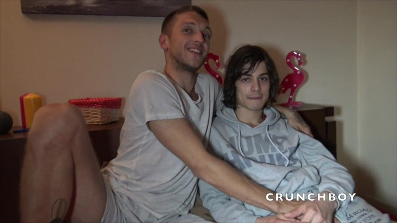 French Twinks Amator videos: Sexband utan kondom med Romantik och Germain