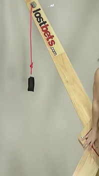 The Strip Freeze Loser Ends up Strapped to the Cross