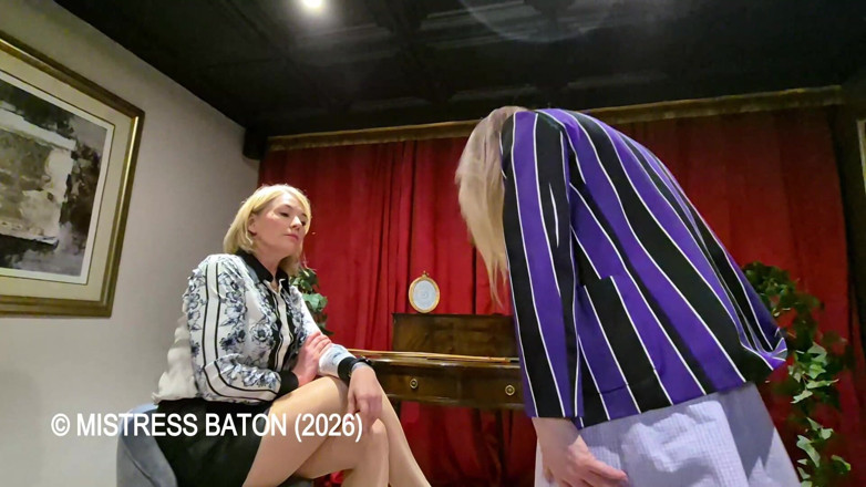 MistressBaton: Zasadna dyscyplina macochy