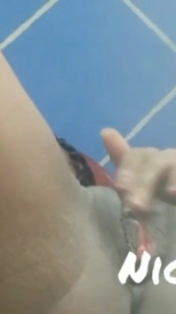 Hot Black Girl Masturbating