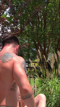 Heath Goes to Deliver Food for Jay Only to Find Him Naked and Sun Bathing. if Only Jay Can Find a Way to Tip;)