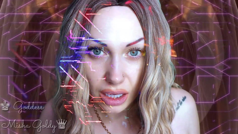 Goddess Misha Goldy: Hipnotizante reprogramagem cerebral! Sussurrando gatilhos ASMR e fixação dos olhos!